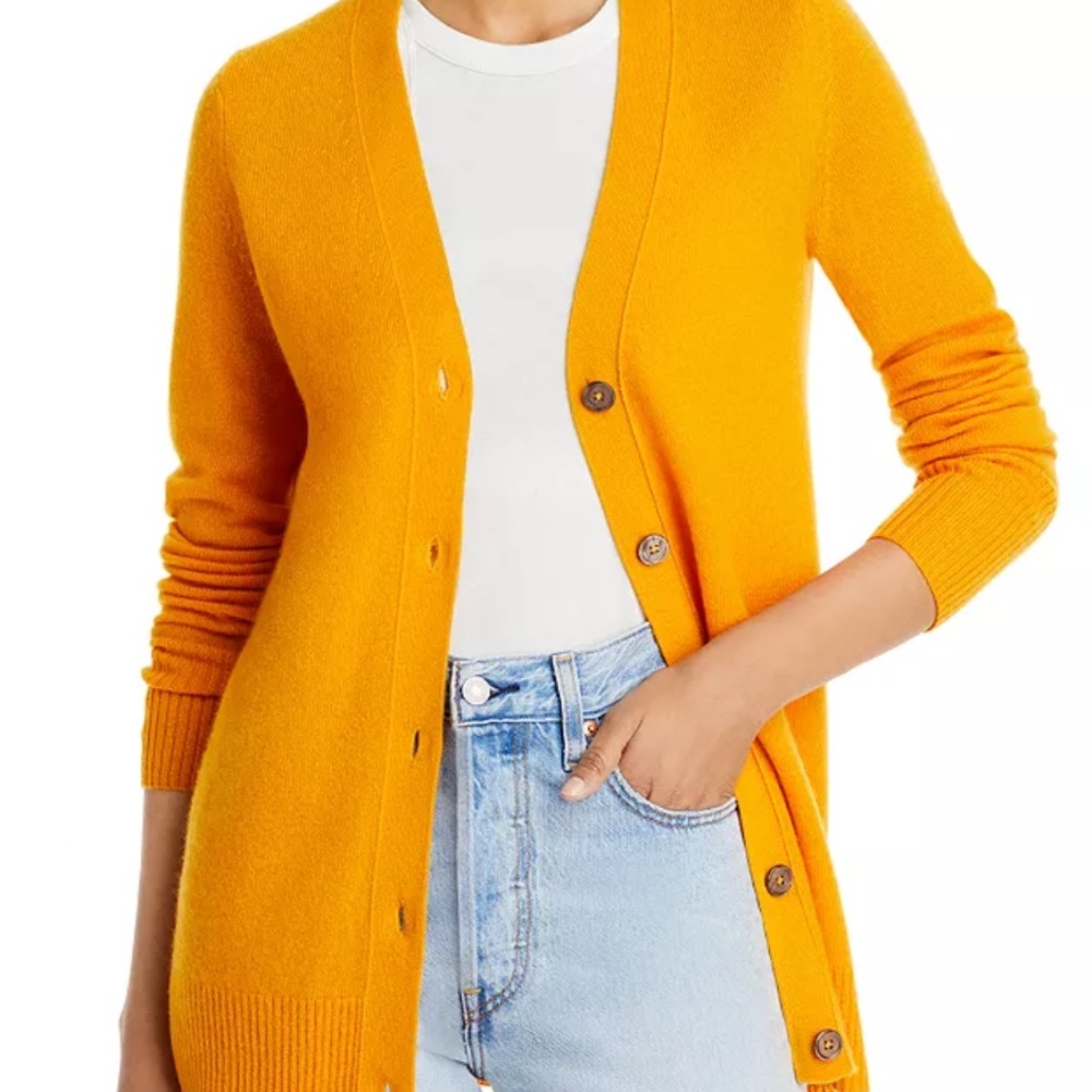 C by Bloomingdale's Cashmere Grandfather Cardigan - 100% Exclusive